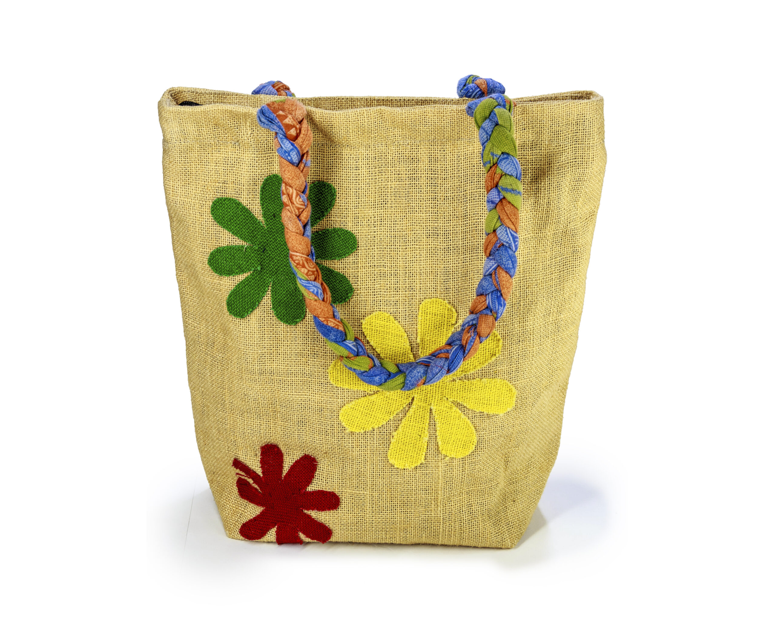 Embroidered Jute Bags at Rs 100/piece | Fancy Jute Bags in Ahmedabad | ID:  2655803555
